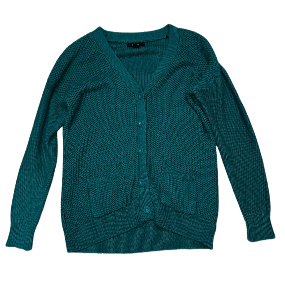 Cozy Green Cardigan